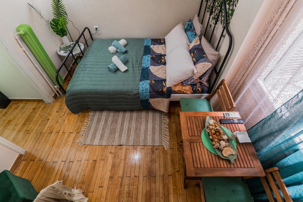 Green Boho Apartment Athene Buitenkant foto