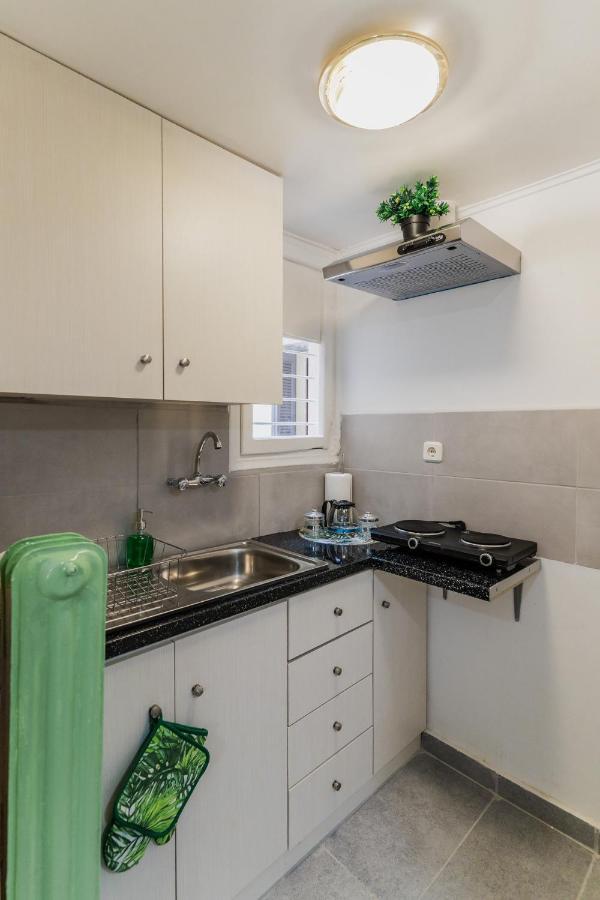 Green Boho Apartment Athene Buitenkant foto